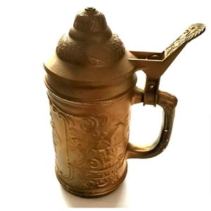 A Glass Cup with a Lid, German Vintage. (only a bundle of 3 or more)